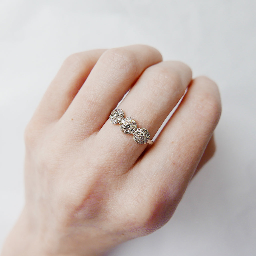 Three Graces Diamond Ring