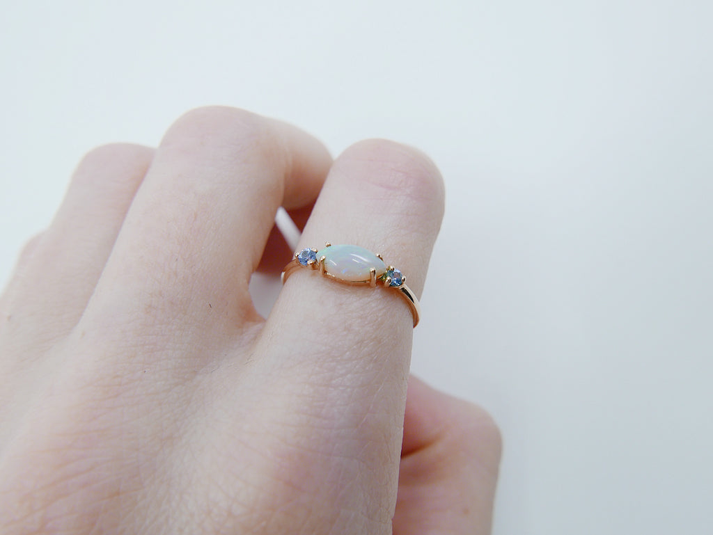 Twiggy Opal Ring