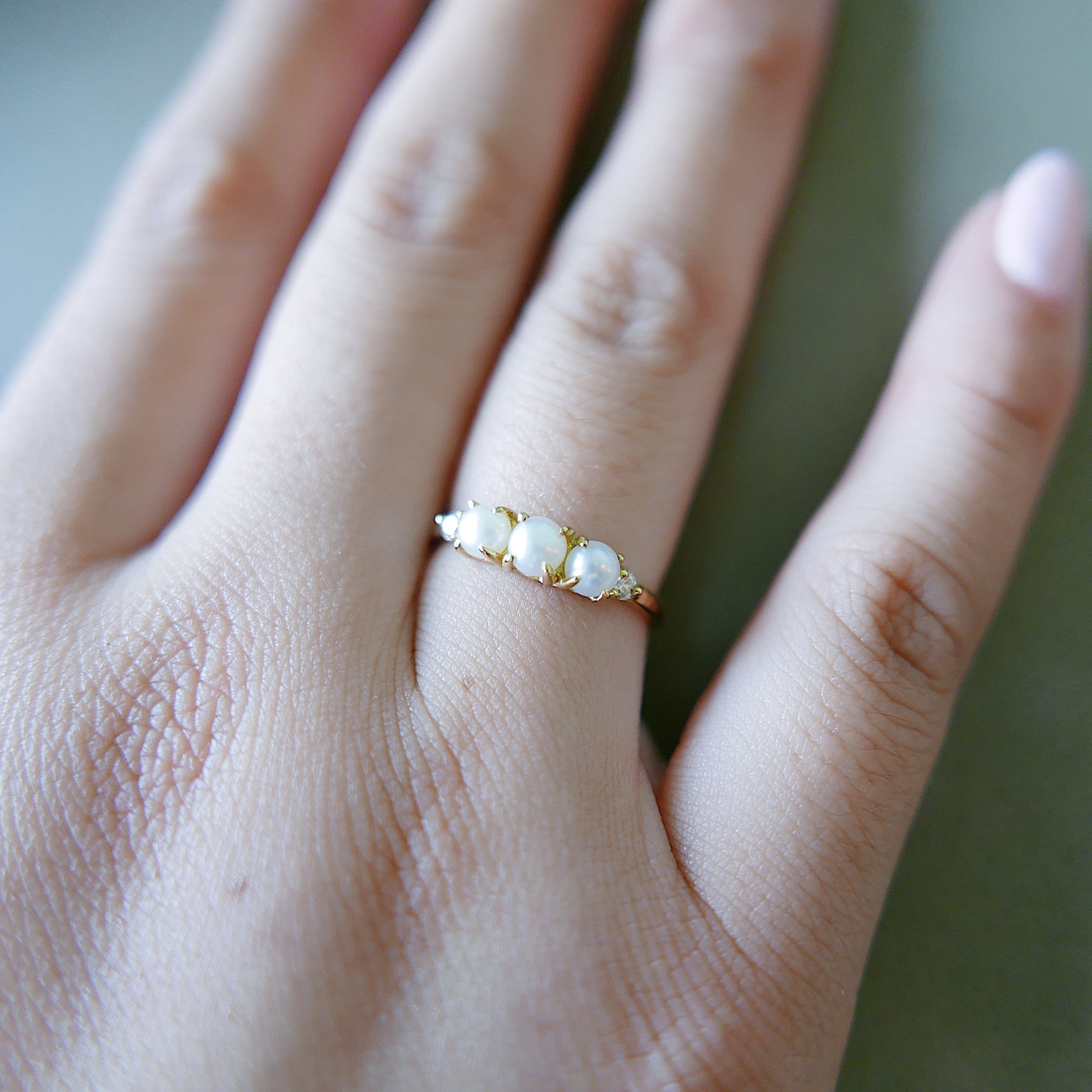 Hailey Pearl Ring