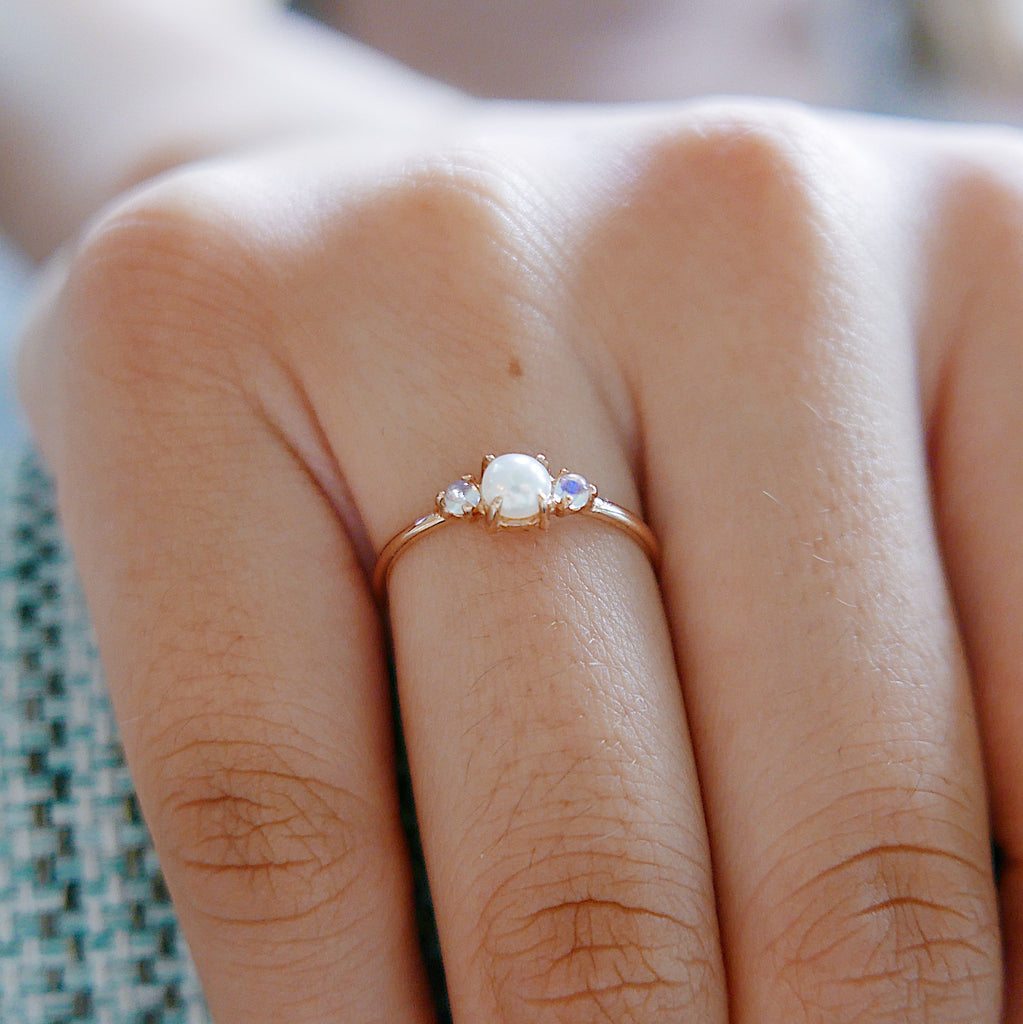 Penny Pearl Ring