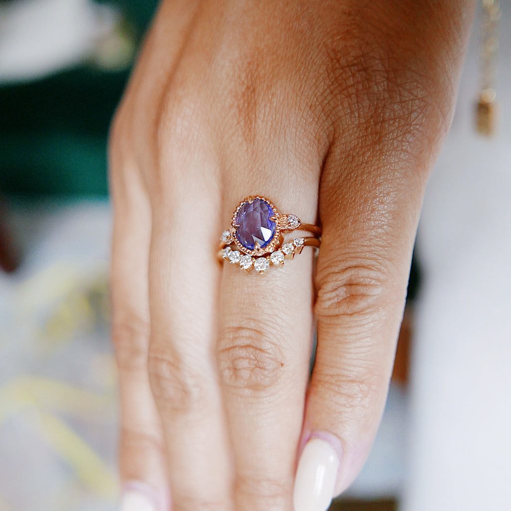 Through the Looking Glass Sapphire Ring