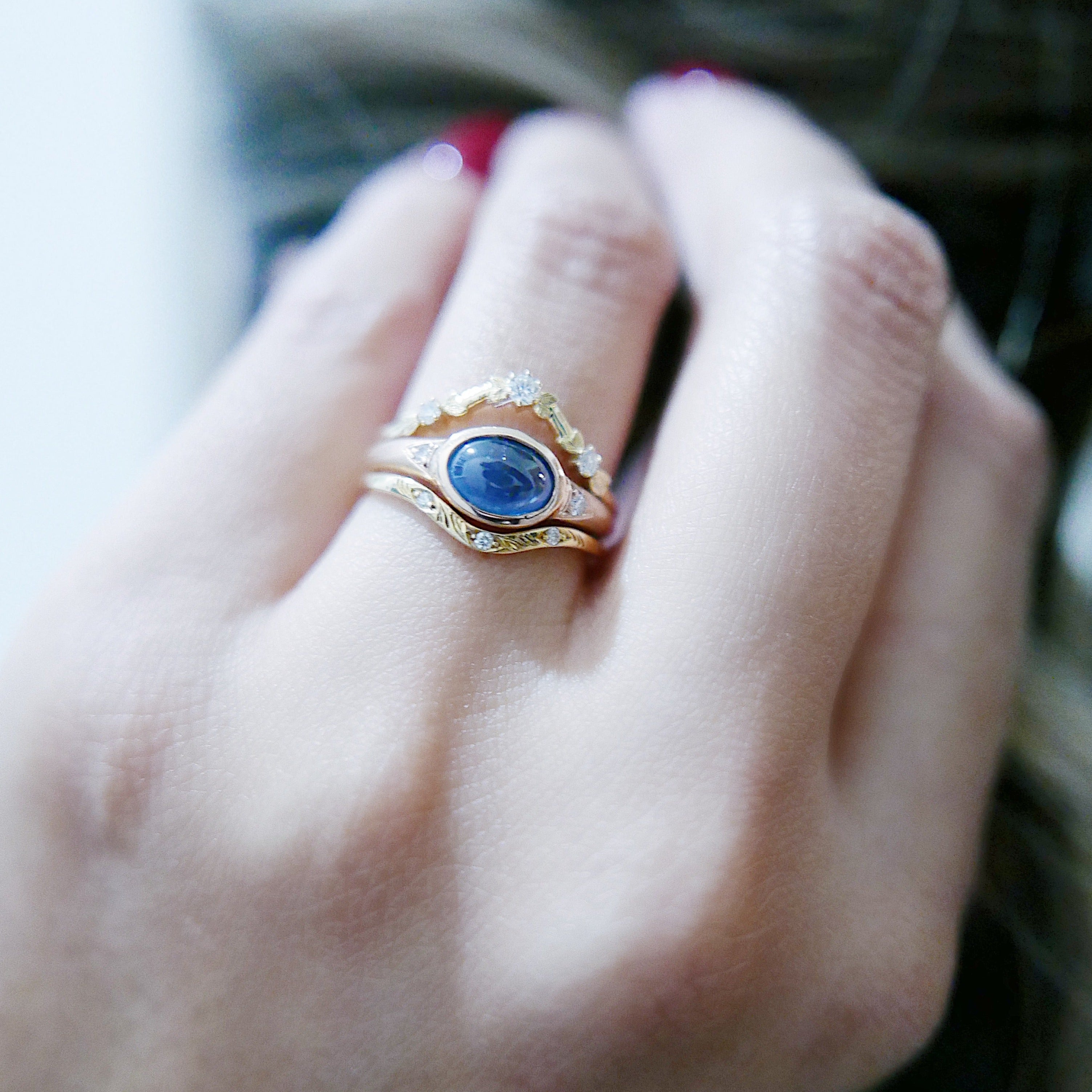 La Vina Diamond Nesting Ring