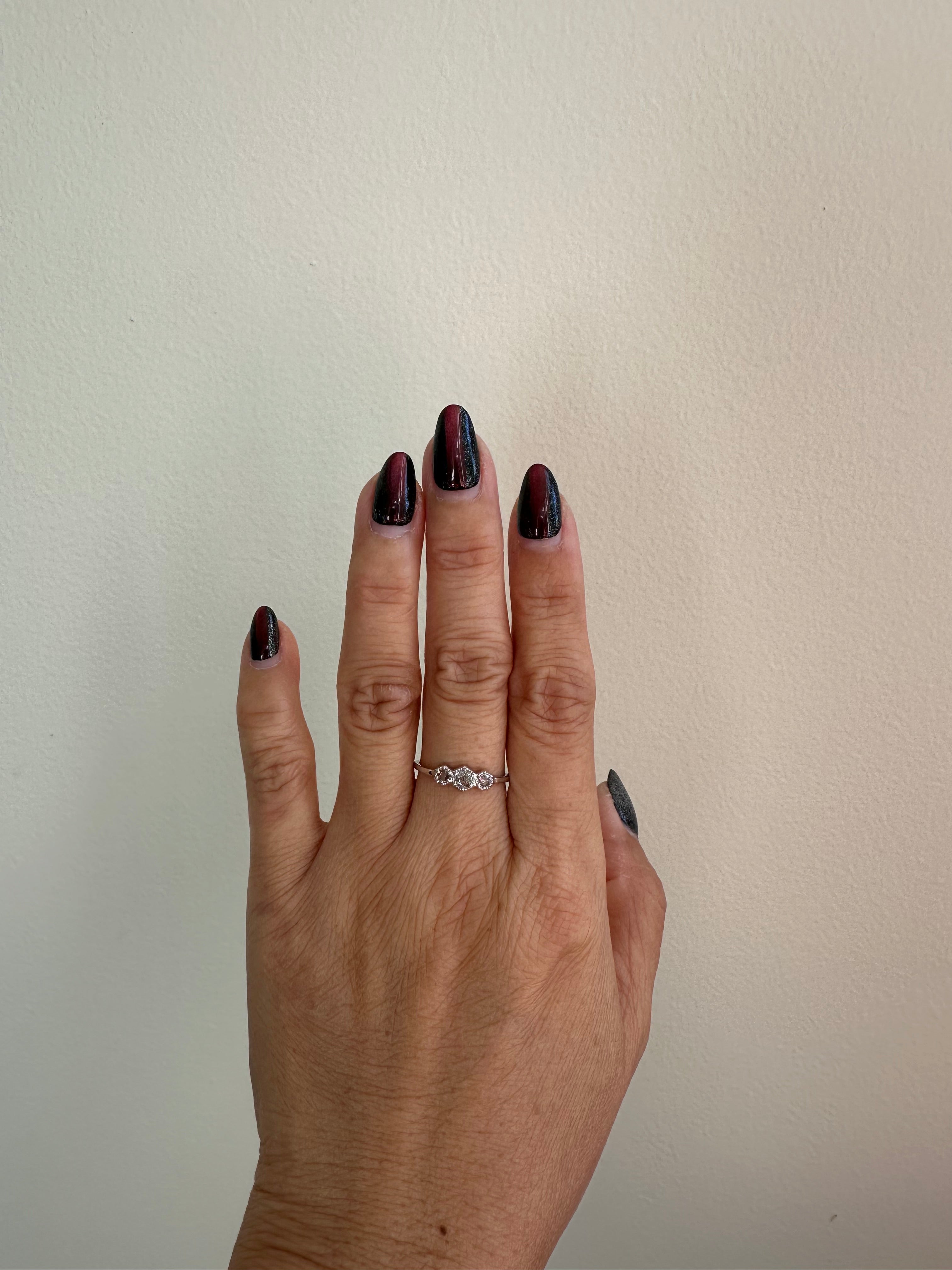 Triple Frame Diamond Ring