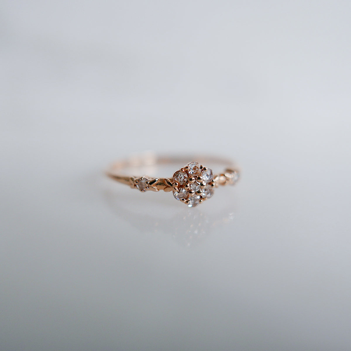 Diamond Fleur Ring