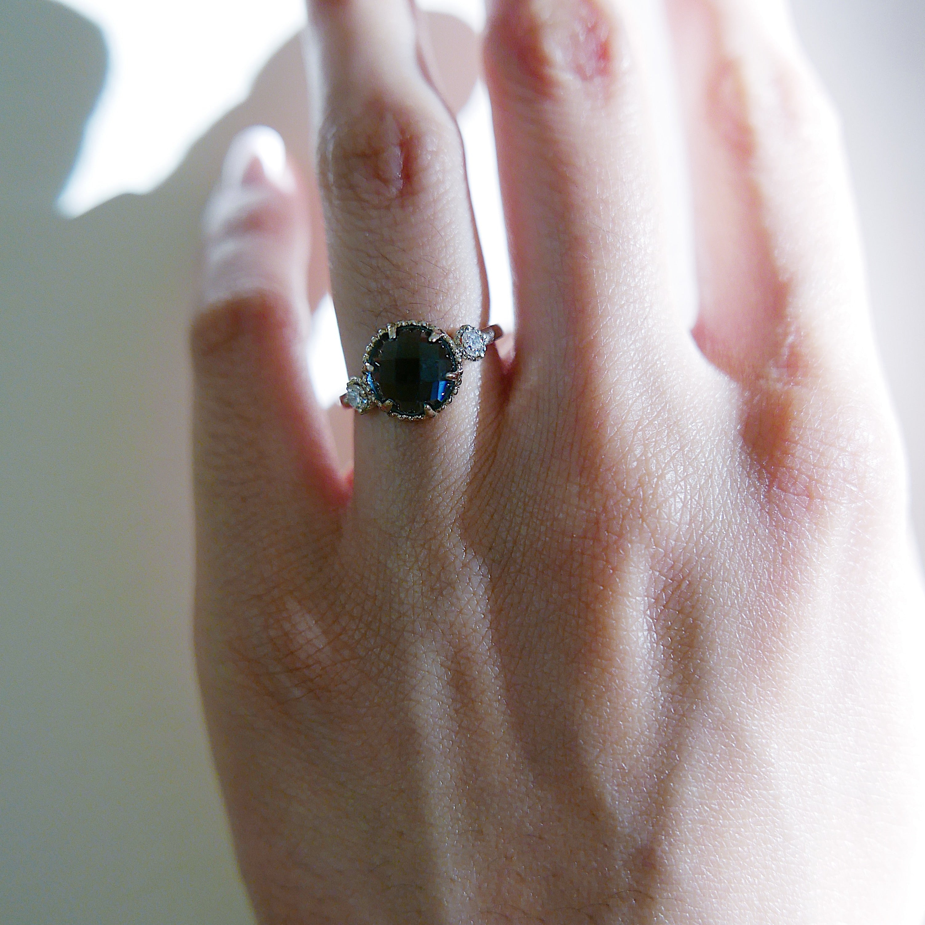 Blue Topaz Celeste Ring