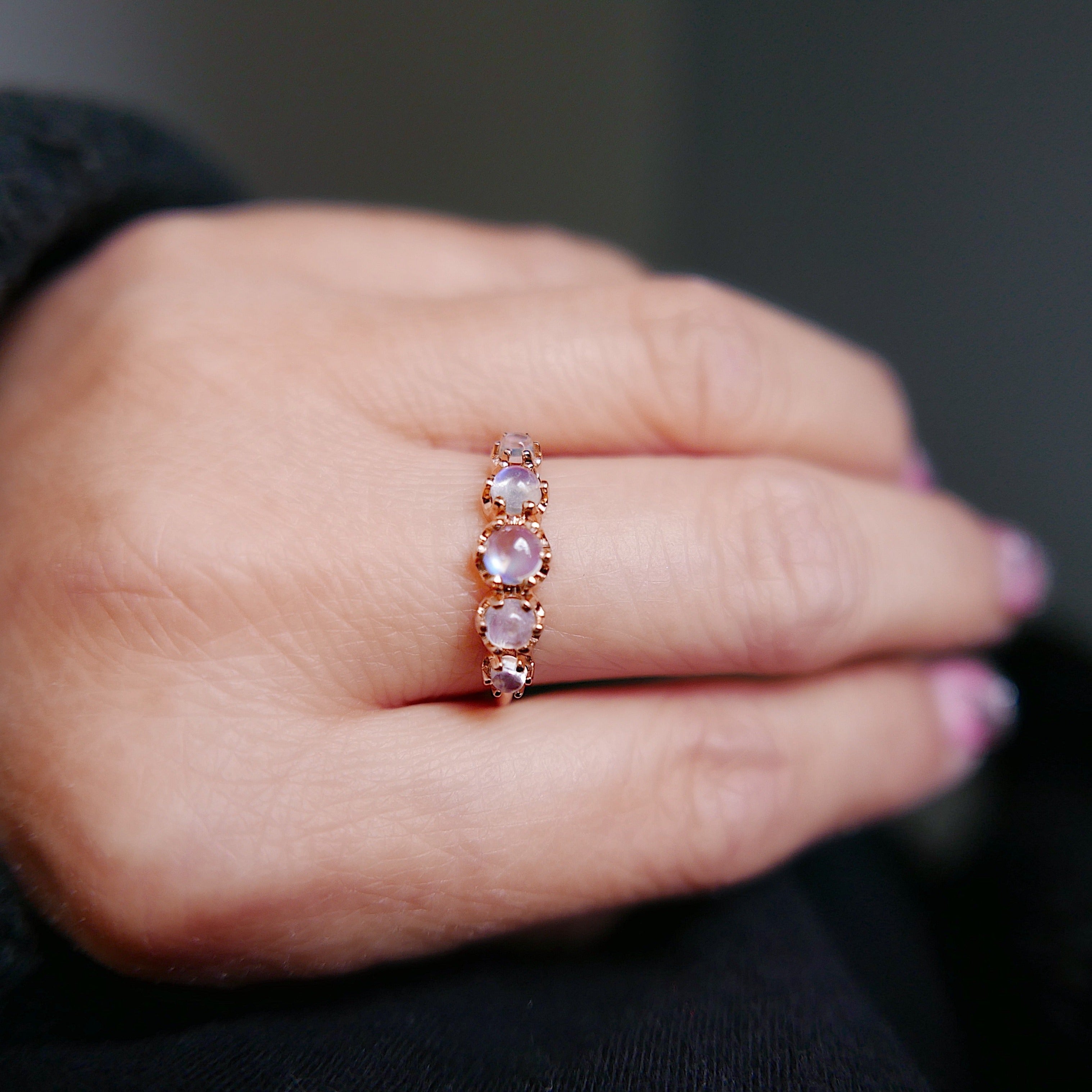 Moonstone Sonata ring