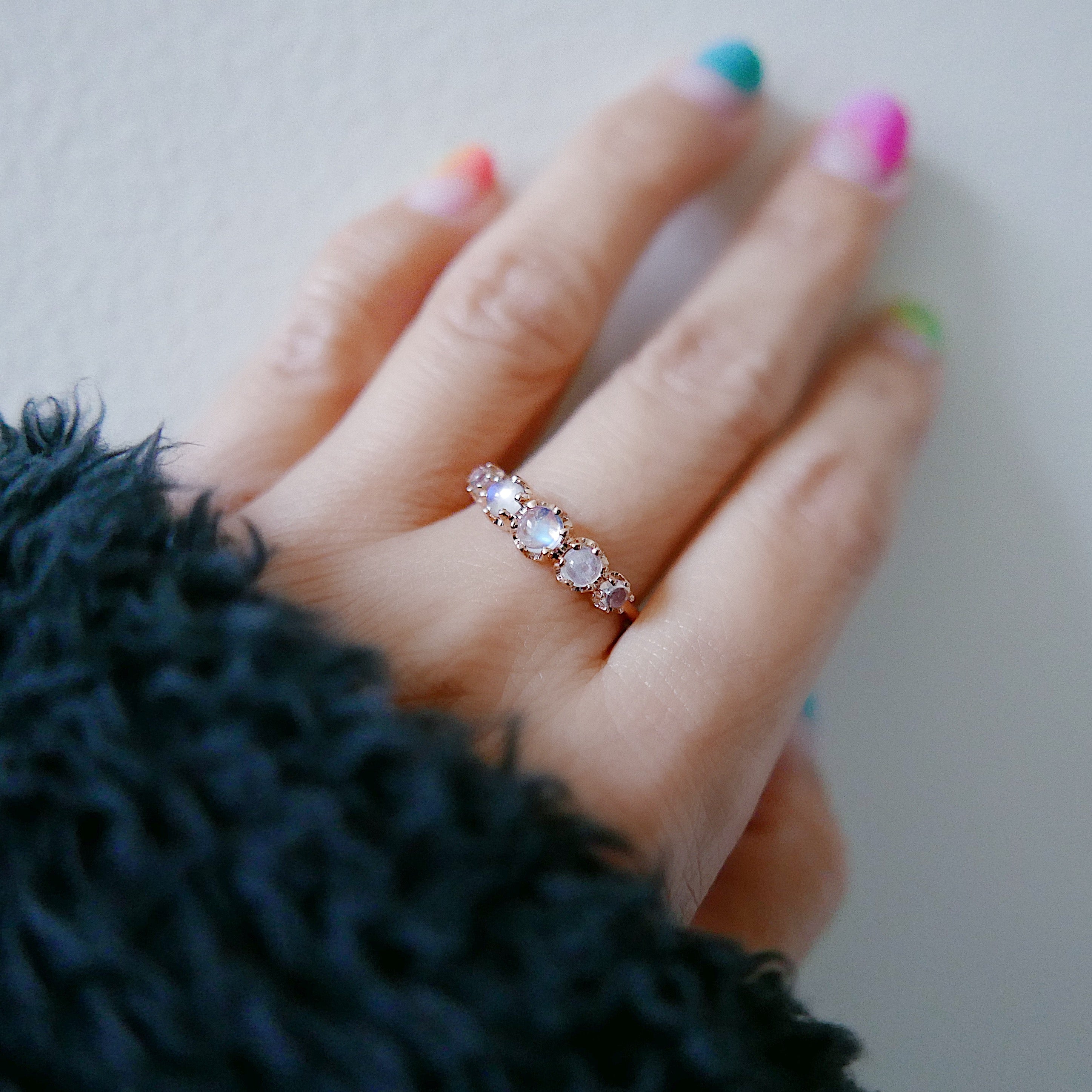 Moonstone Sonata ring