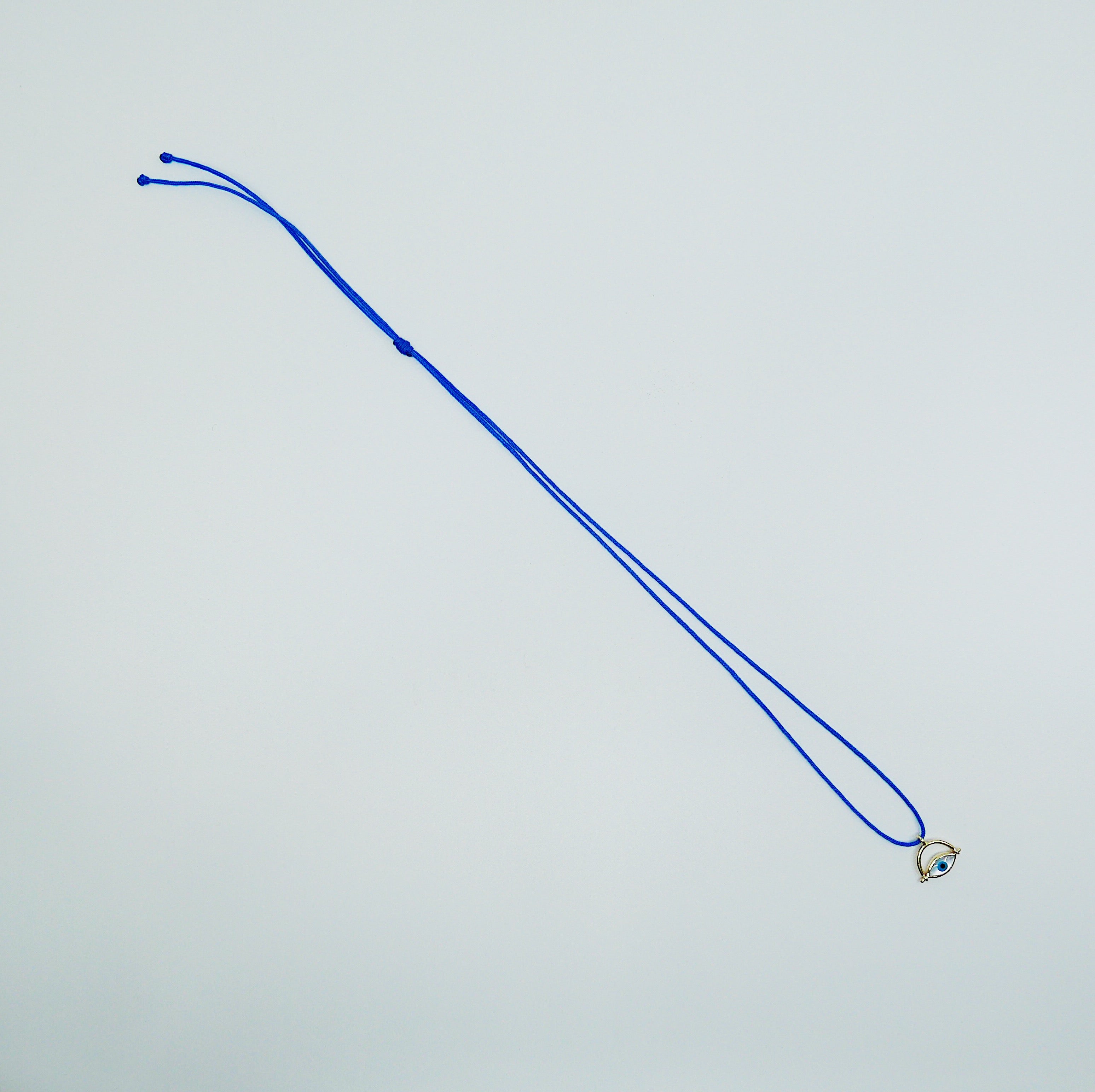 Eye Roll Cord Necklace