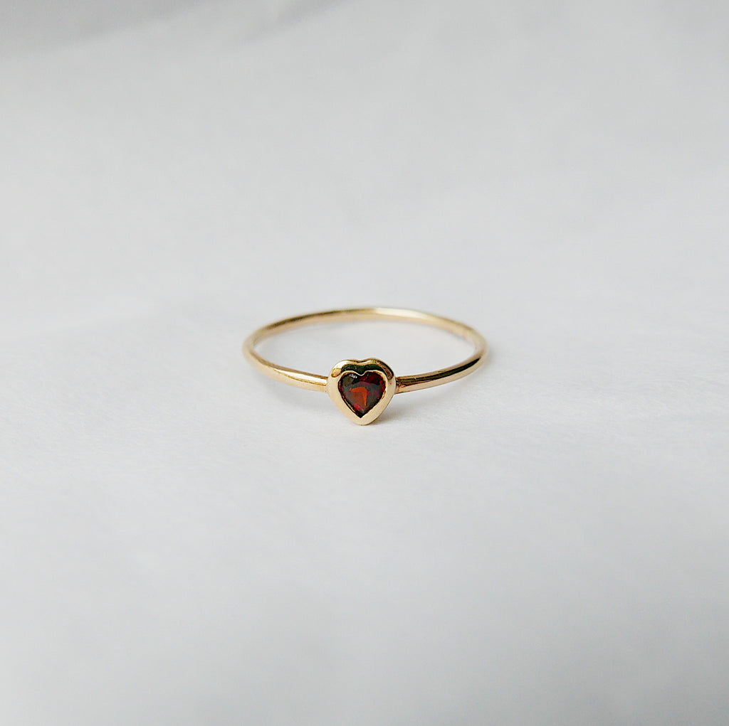 Beautymark ring, 14k Diamond Ring, Mini rosecut black diamond Ring, Thin Band, mini solitaire, Stacking Rings, 14k Gold Band, Wedding Band,