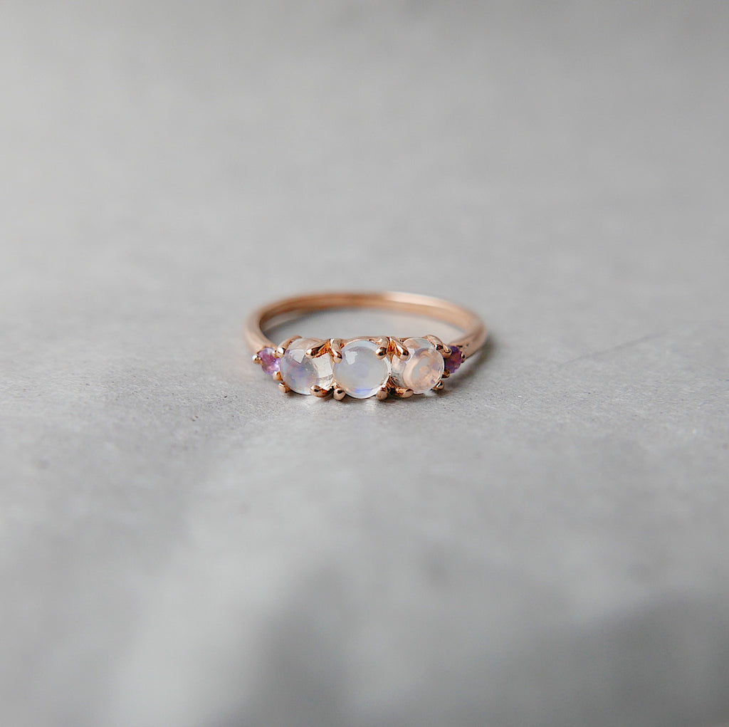 Hailey Moonstone Ring