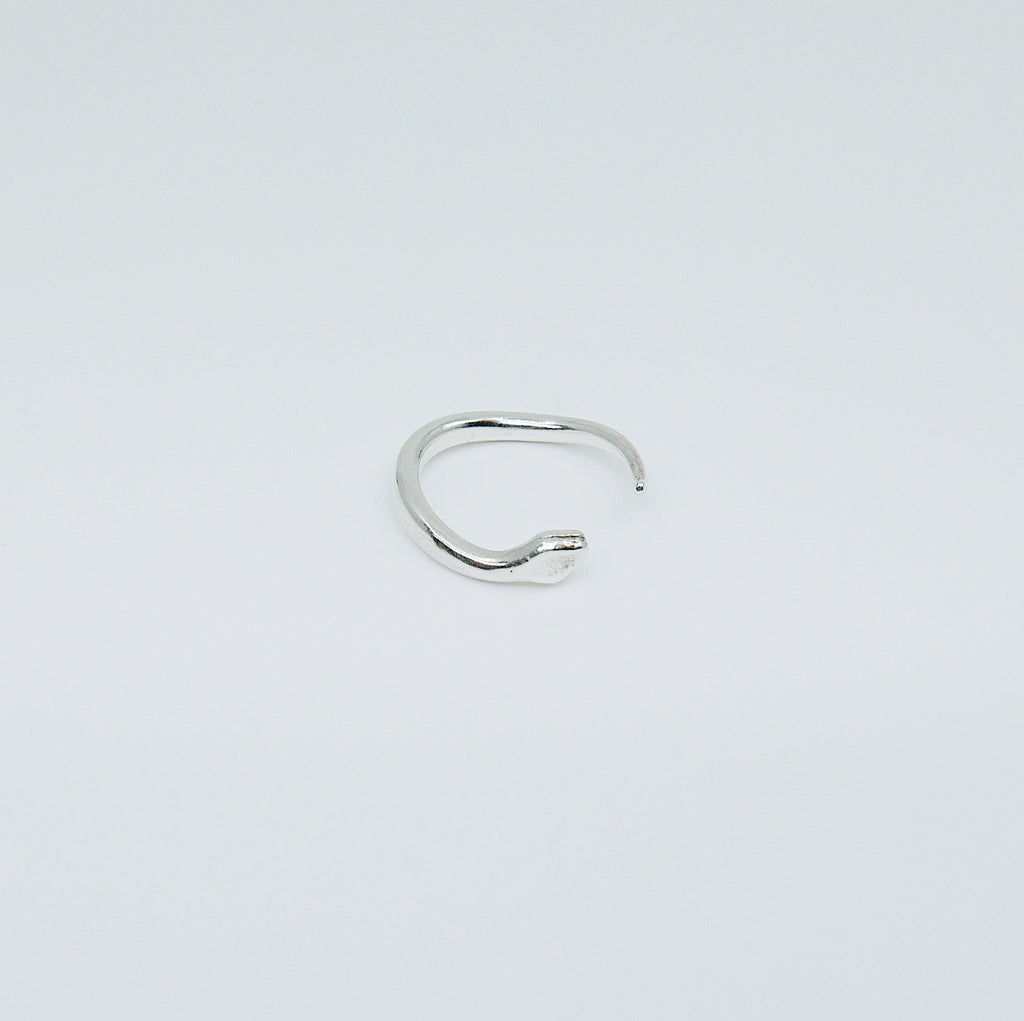 Sterling Silver Snake Cuff Ring, Snake Ring, Snake Cuff, Sterling Silver Ring, Silver Snake Ring, Sterling Silver Snake Ring, Cuff Ring