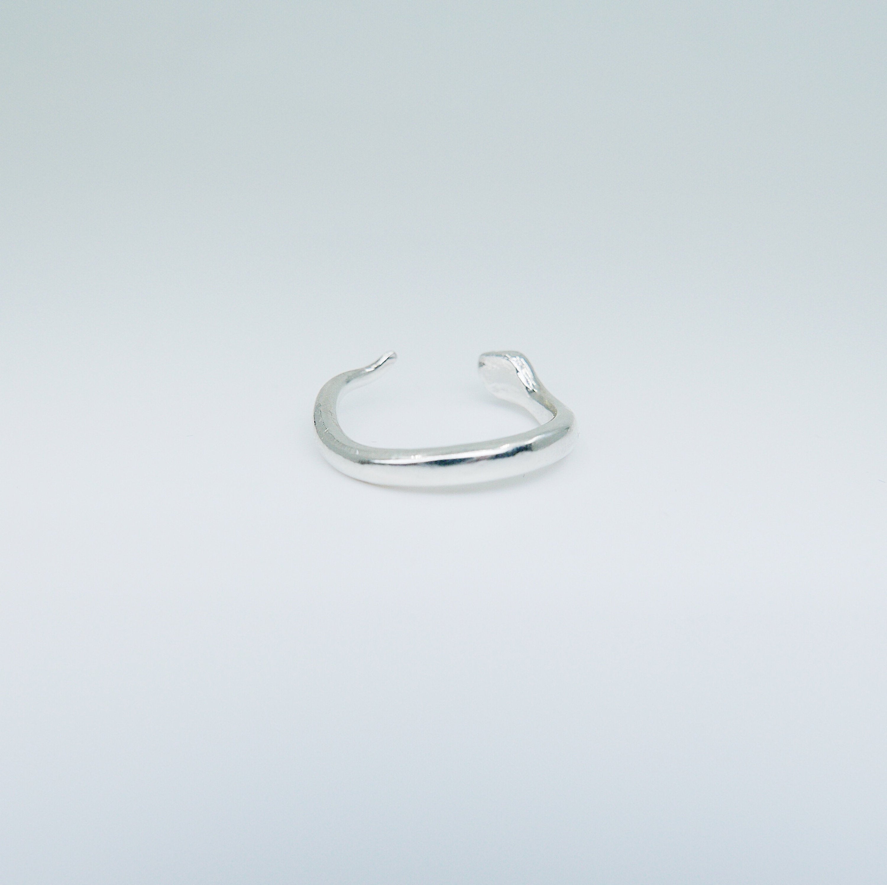 Sterling Silver Snake Cuff Ring, Snake Ring, Snake Cuff, Sterling Silver Ring, Silver Snake Ring, Sterling Silver Snake Ring, Cuff Ring
