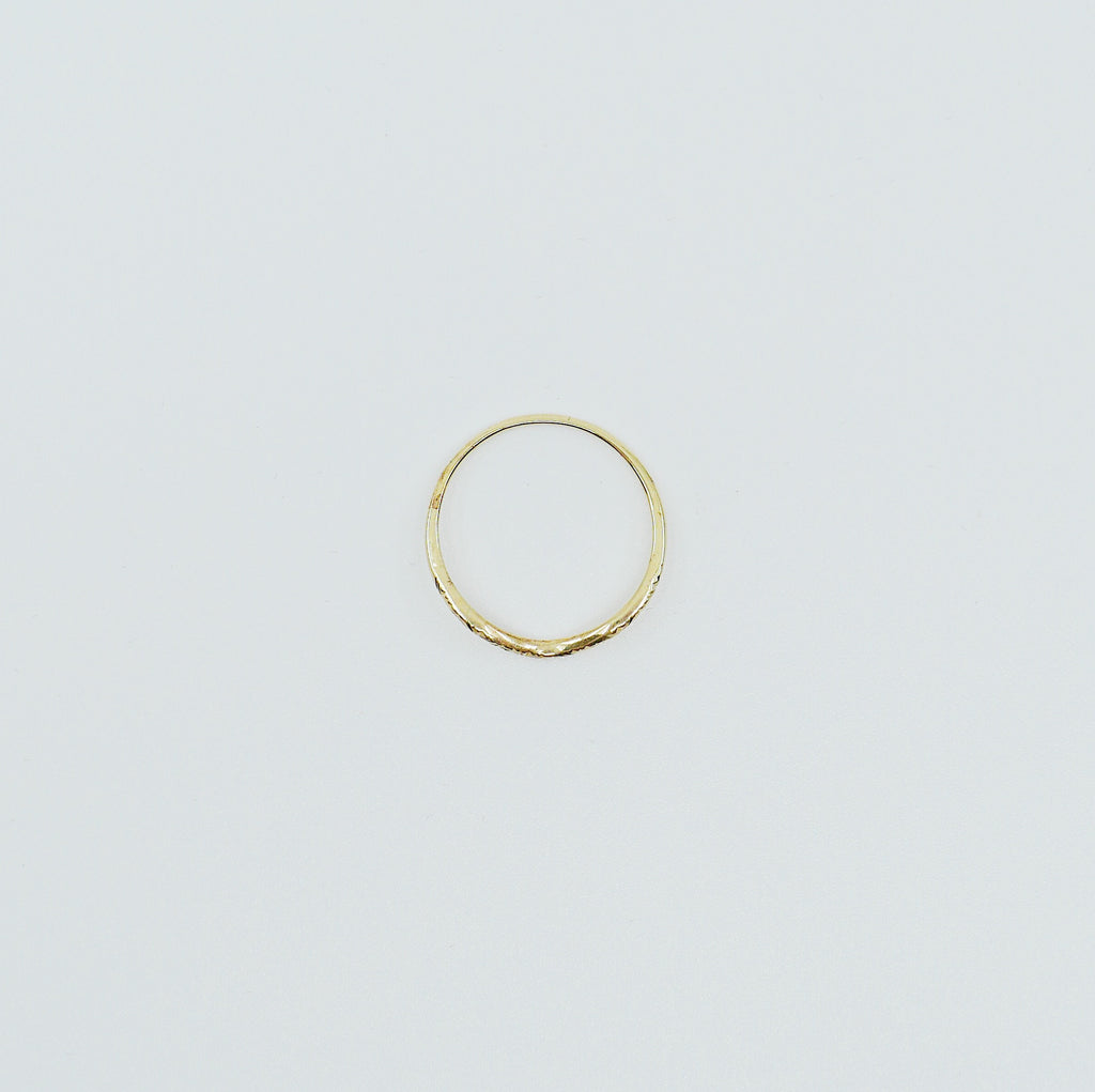 Chevron Arc Ring, gold arch ring, stacking ring, hand engraved wedding ring, nesting band, nesting ring, wedding band