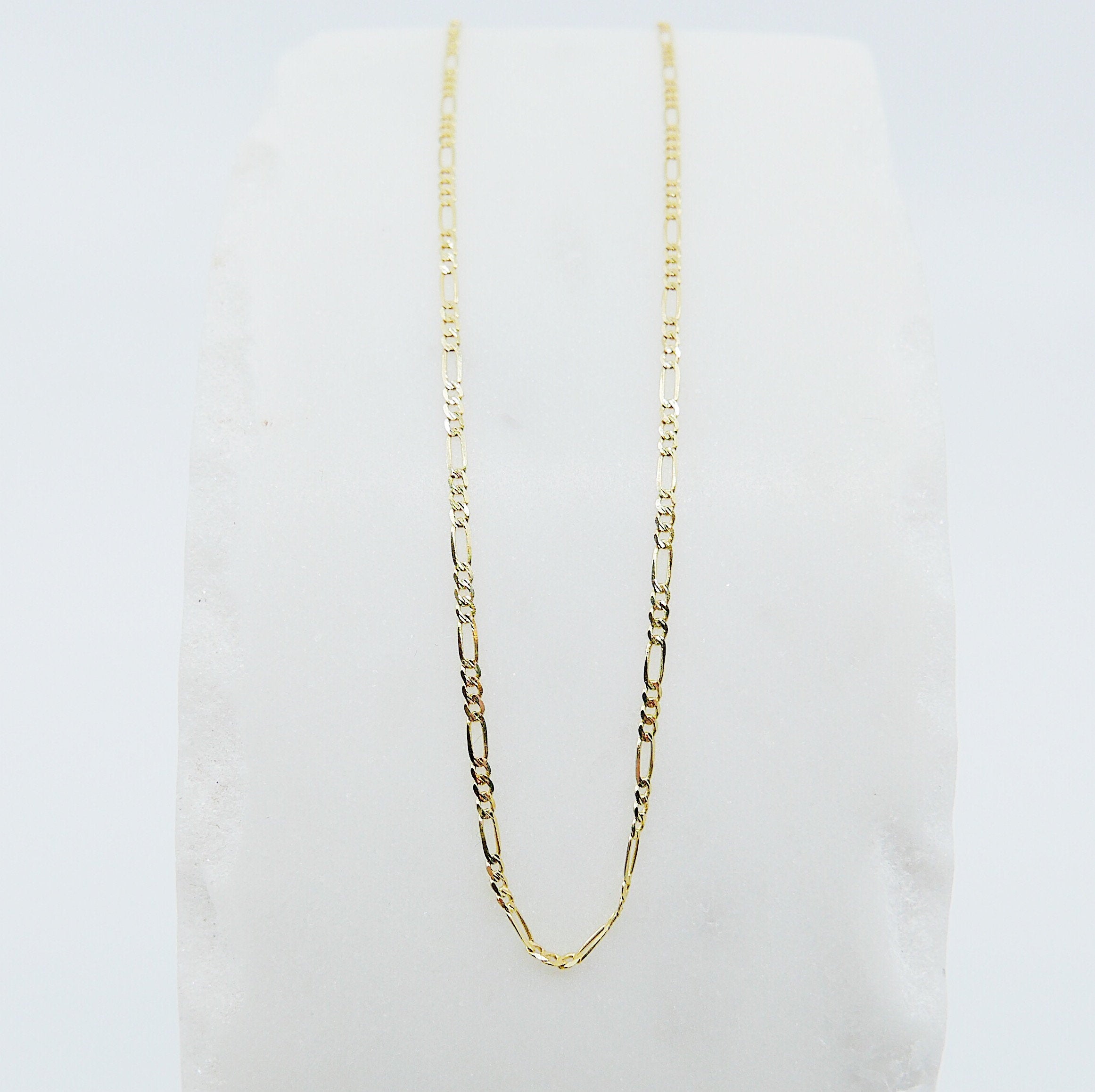 Figaro chain Choker, Cable chain choker, 14k gold chain choker, thin dainty choker, Refined and modern choker, Sleek gold chain choker