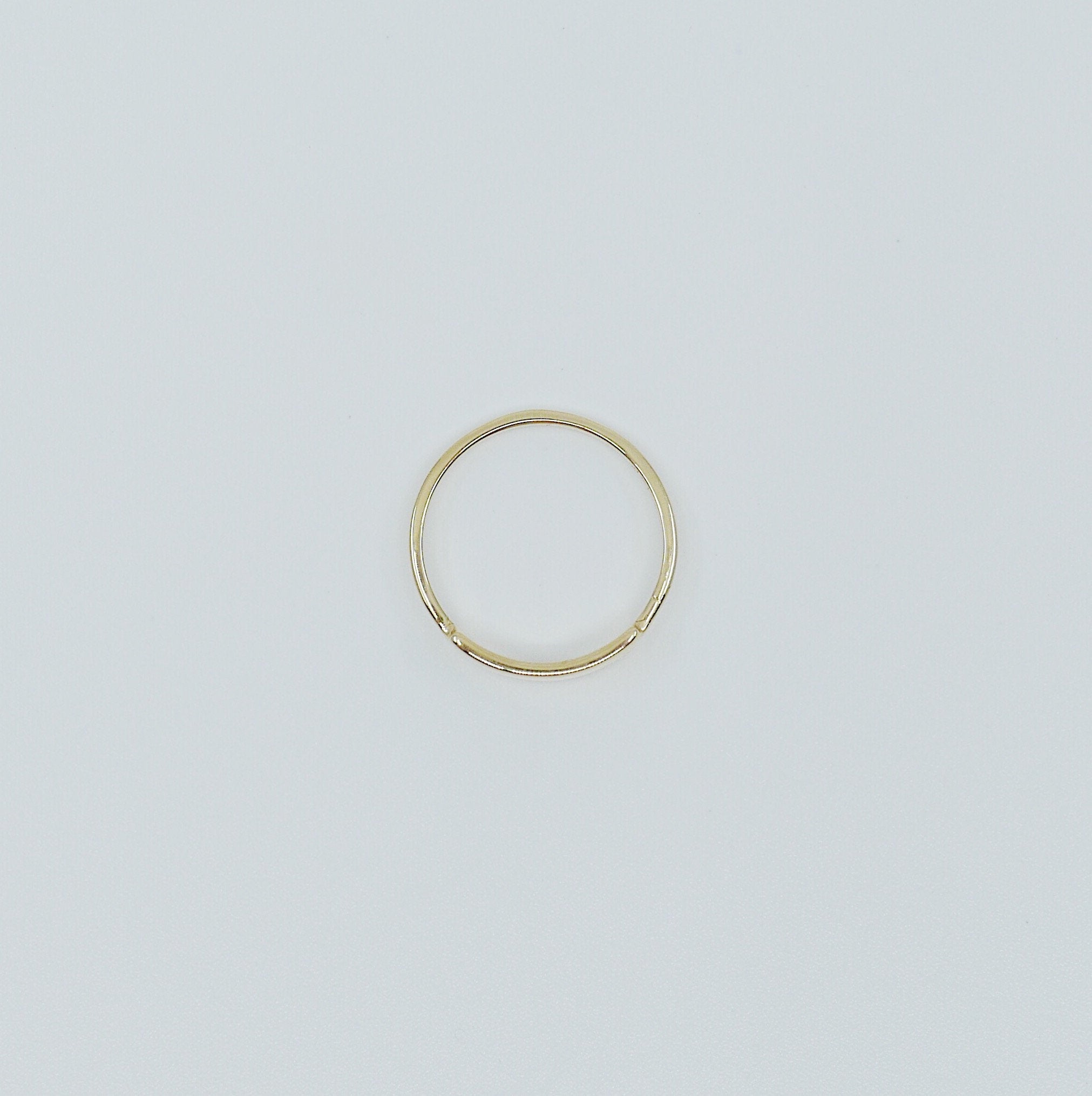 Slim ID Ring Medium, personalized ring, bar ring, customizable ring, 14k gold personalized ring, 14k gold bar ring