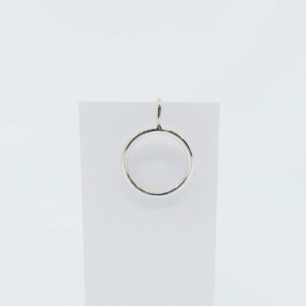 Open Hoop Earring, Open Hoop Sterling Silver Earring, Silver Hoop, Fish Hook Open Hoop Earring