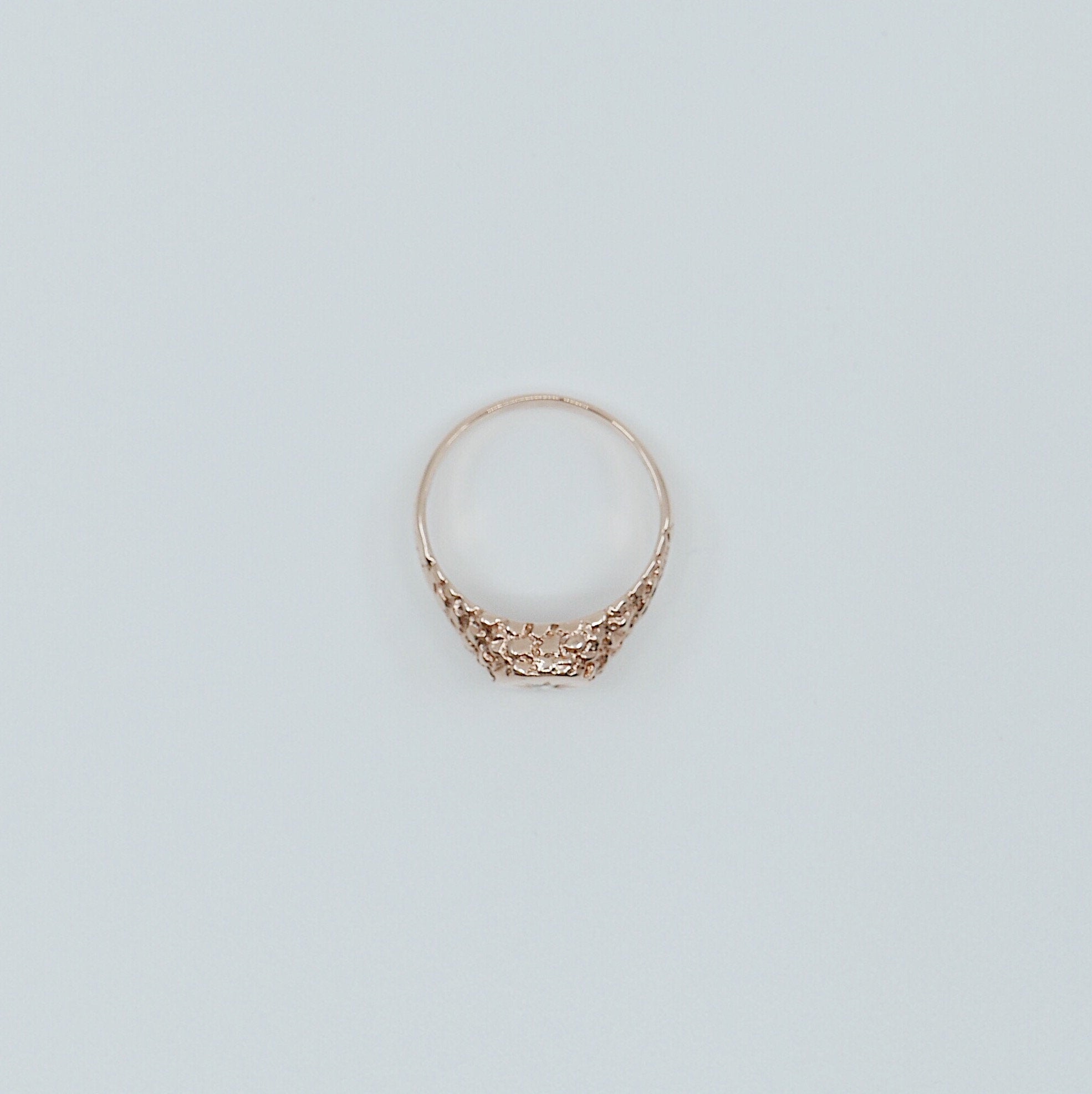 Bella Signet Ring, 14k diamond signet ring, signet ring, pinky ring, gold pinky ring, 14k gold signet ring, diamond pinky ring