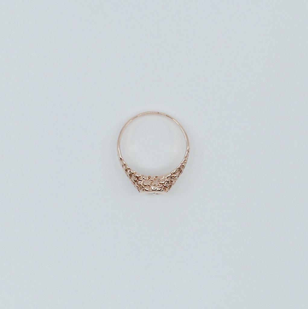 Bella Signet Ring, 14k diamond signet ring, signet ring, pinky ring, gold pinky ring, 14k gold signet ring, diamond pinky ring