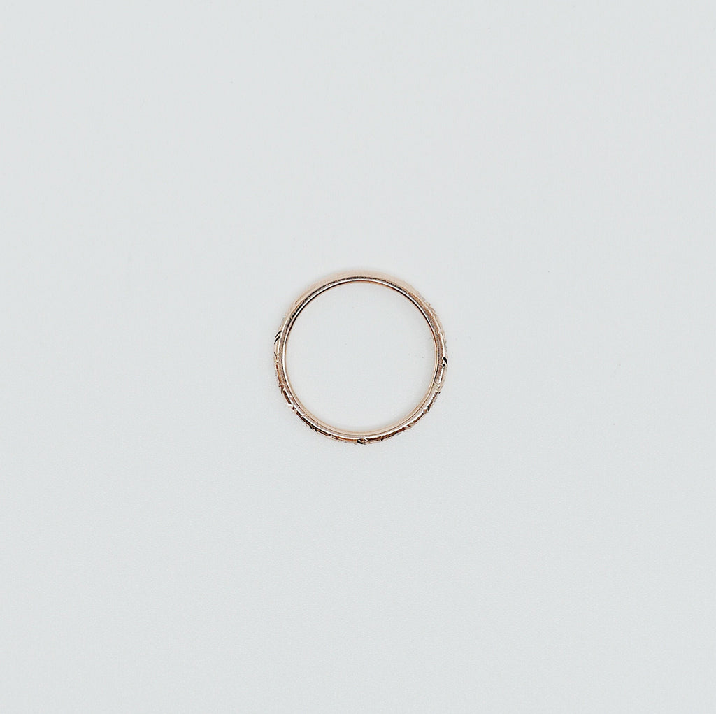 Camille Diamond Ring, Camille Black Diamond Ring, stacking band, wedding band, infinity band, gold band, diamond ring, black diamond ring