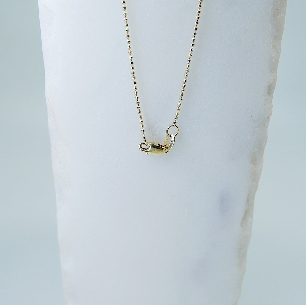 Cha Cha Diamond Necklace, Diamond Necklace, Circle Diamond Necklace, 14k Gold Diamond Necklace, Dainty Diamond Necklace, Dainty 14k Gold