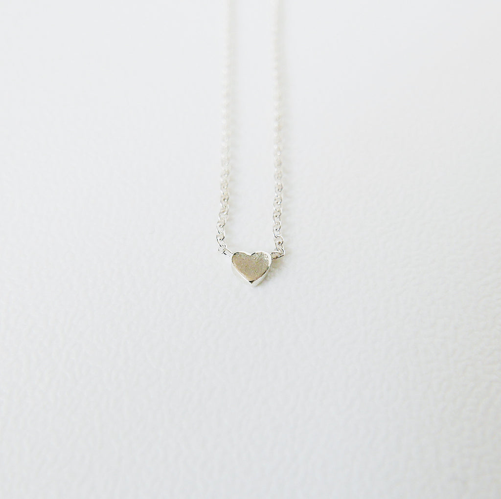 Micro Mini Heart Necklace