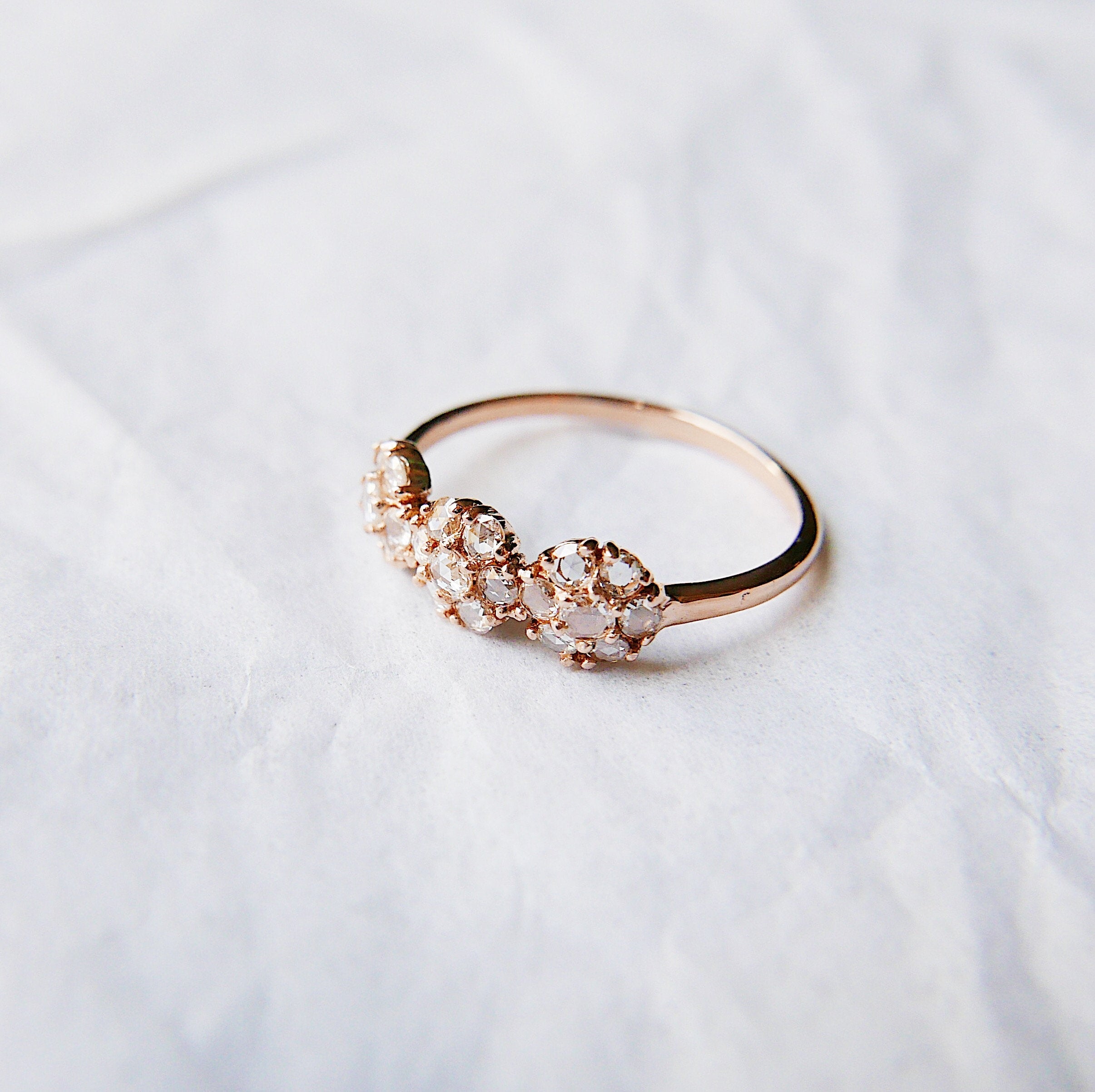 Three Graces Diamond Ring