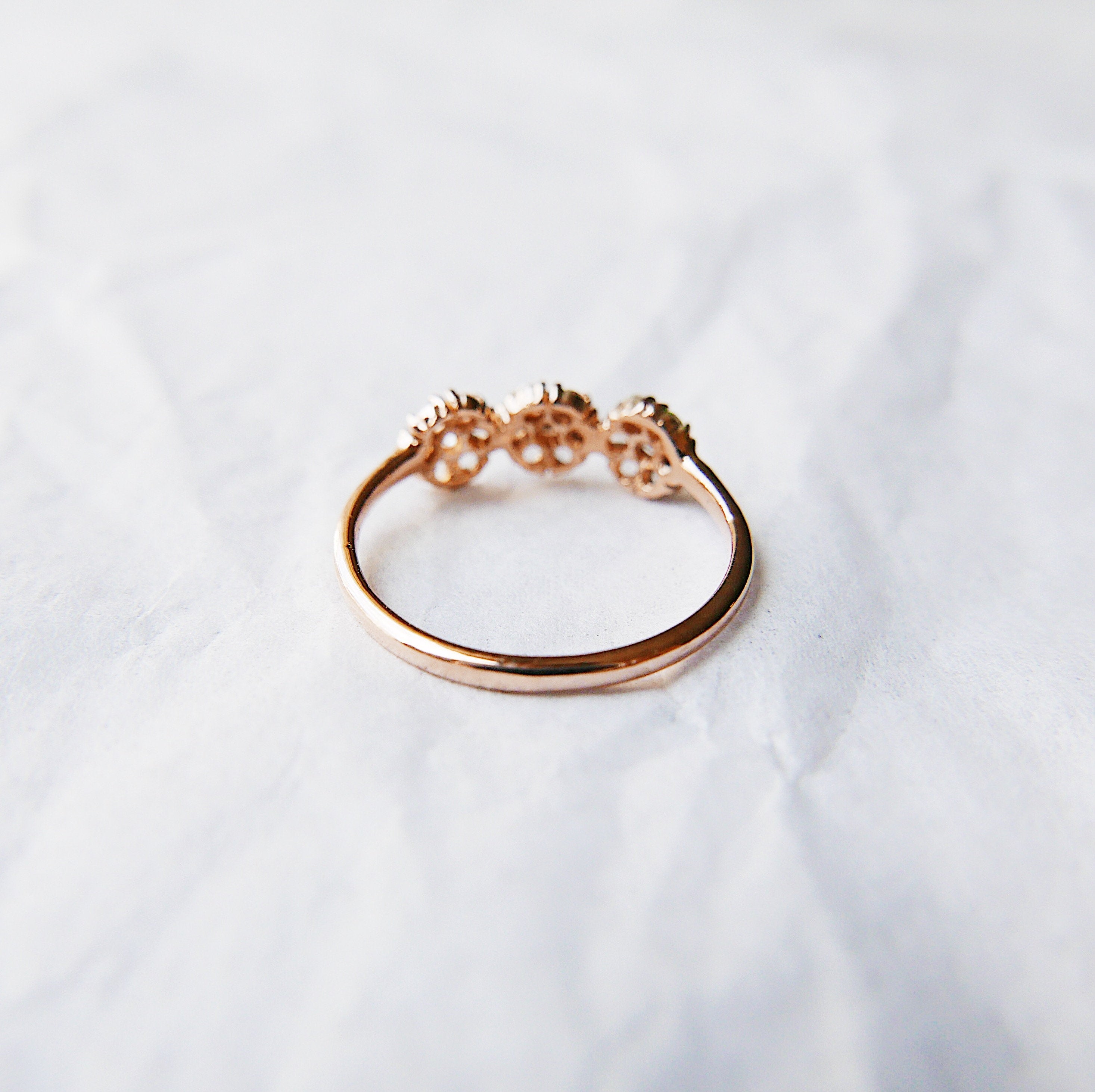 Three Graces Diamond Ring