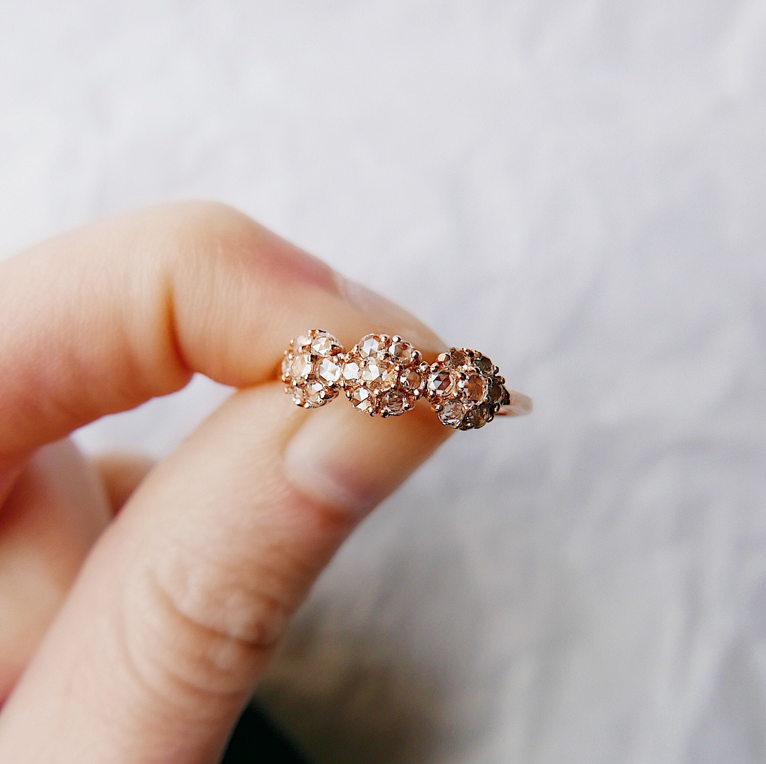 Three Graces Diamond Ring