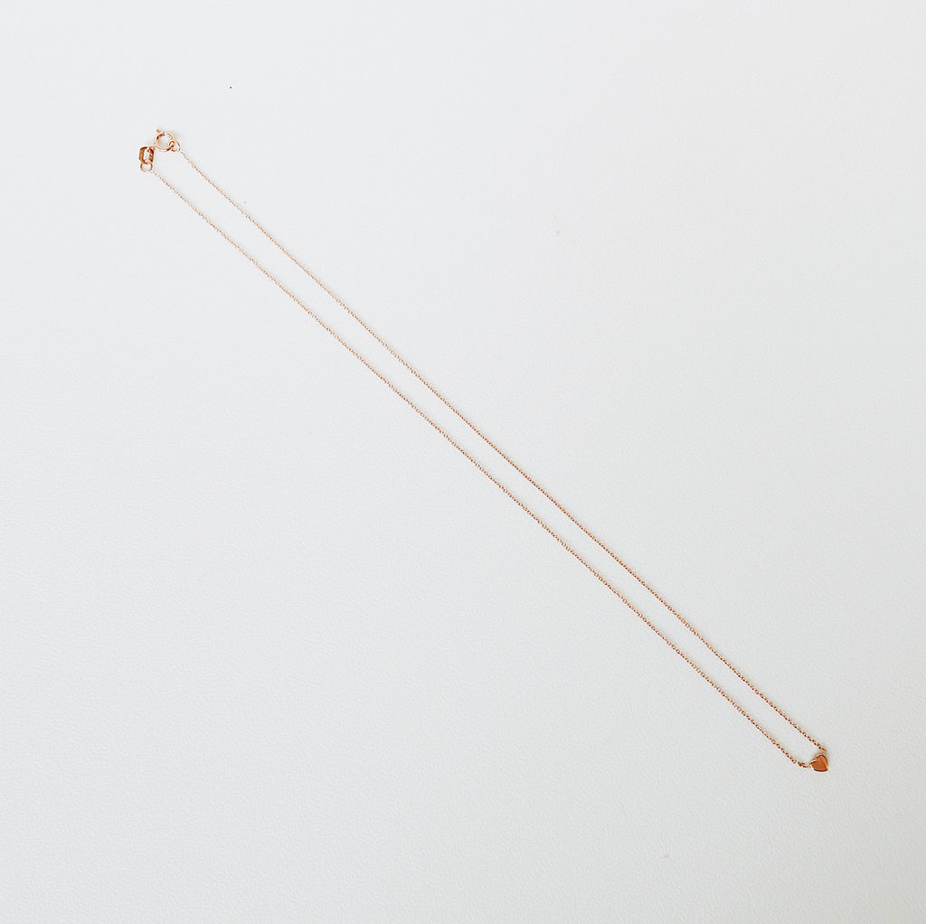 Micro Mini Heart Necklace