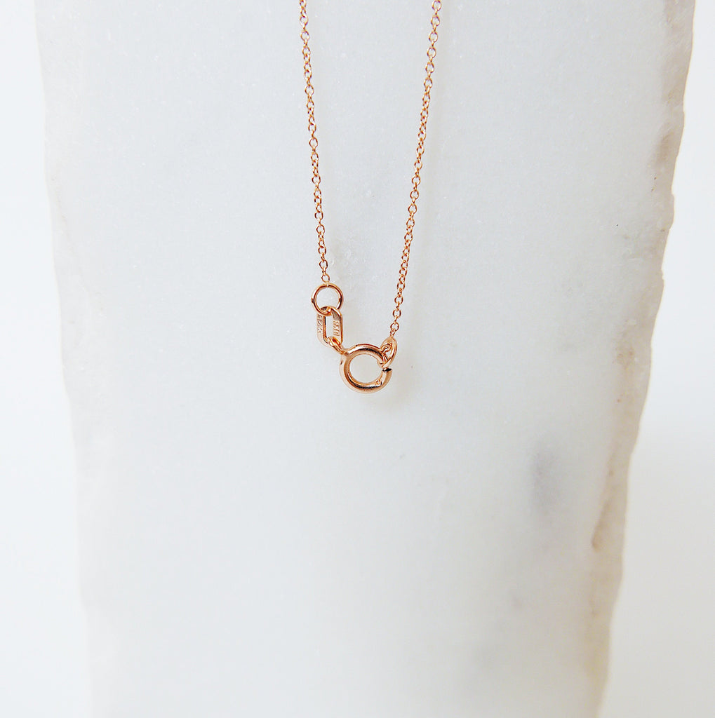 Micro Mini Heart Necklace