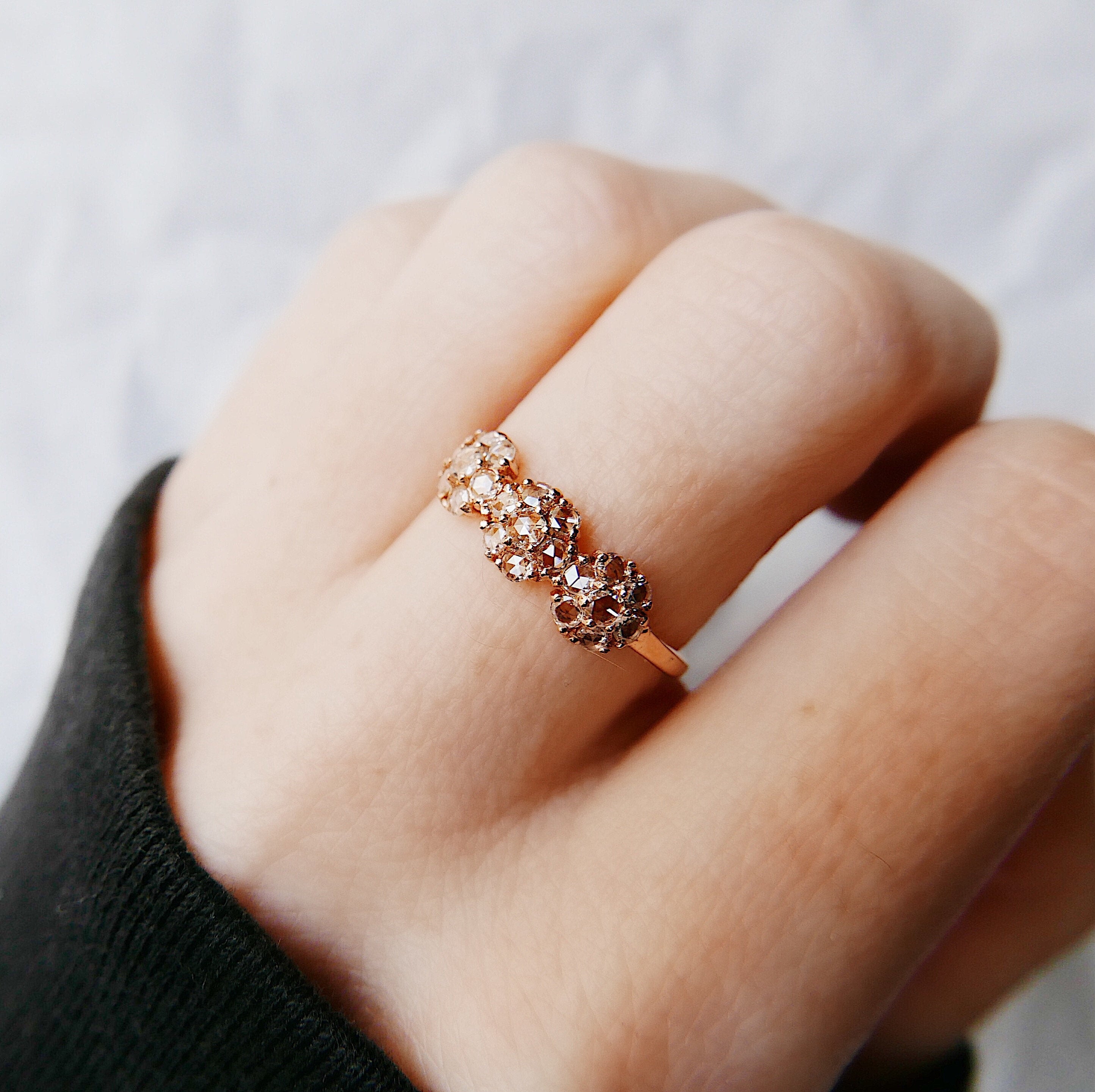 Three Graces Diamond Ring