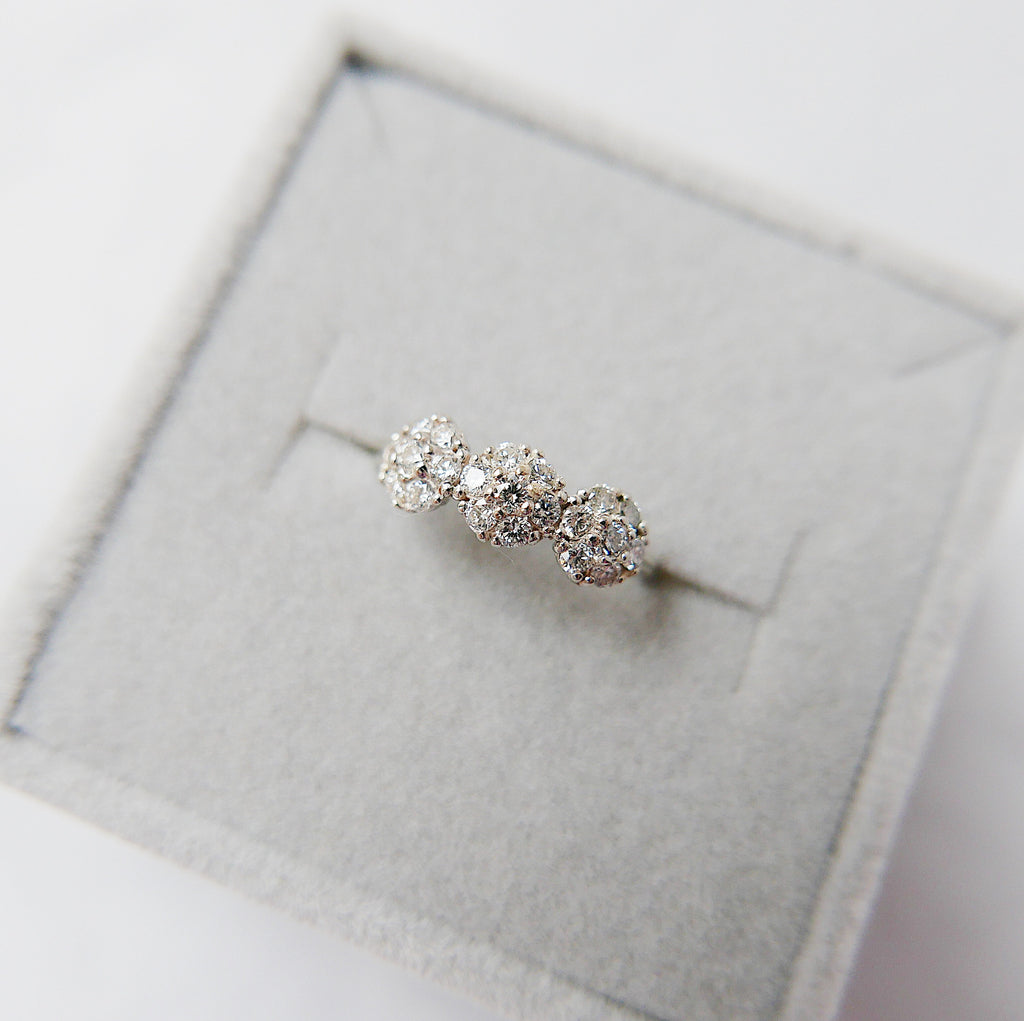 Three Graces Diamond Ring