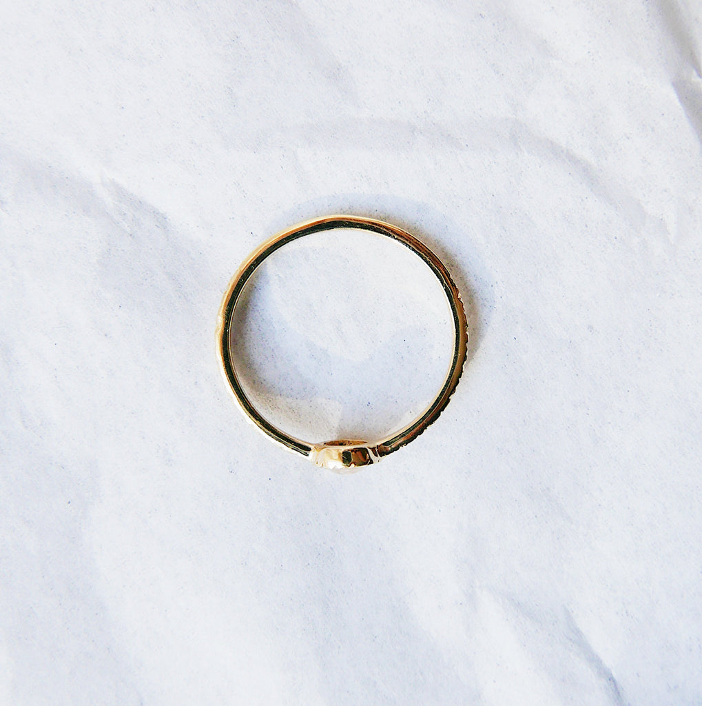 twist ring  Statement Rings  stacking ring  Rings  mgj  mason grace jewelry  mason grace  jewelry  grey diamond  gray diamond  gold stacking ring  fine jewelry  engraved gold ring  engagement ring  diamond band ring  delicate gold ring  birthstone ring  bezel ring  alternative bridal  14k gold ring