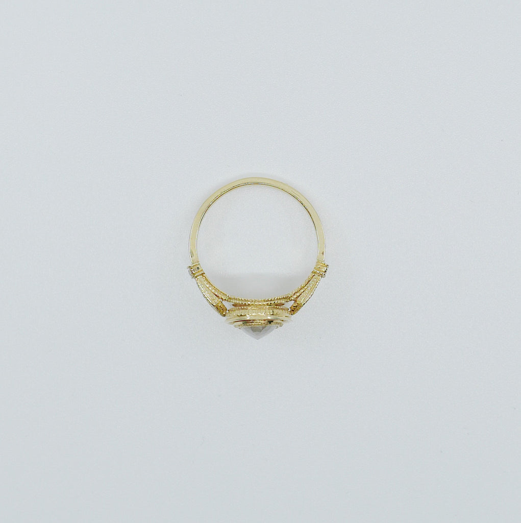 unique diamond ring  Statement Rings  rustic oval ring  rustic diamond ring  rustic diamond  Rings  oval rustic diamond  OOAK  mgj  mason grace jewelry  mason grace  jewelry  hazel ring  halo diamond ring  gray diamond ring  fine jewelry  diamond ring  classy ring  classic ring  alternative bridal