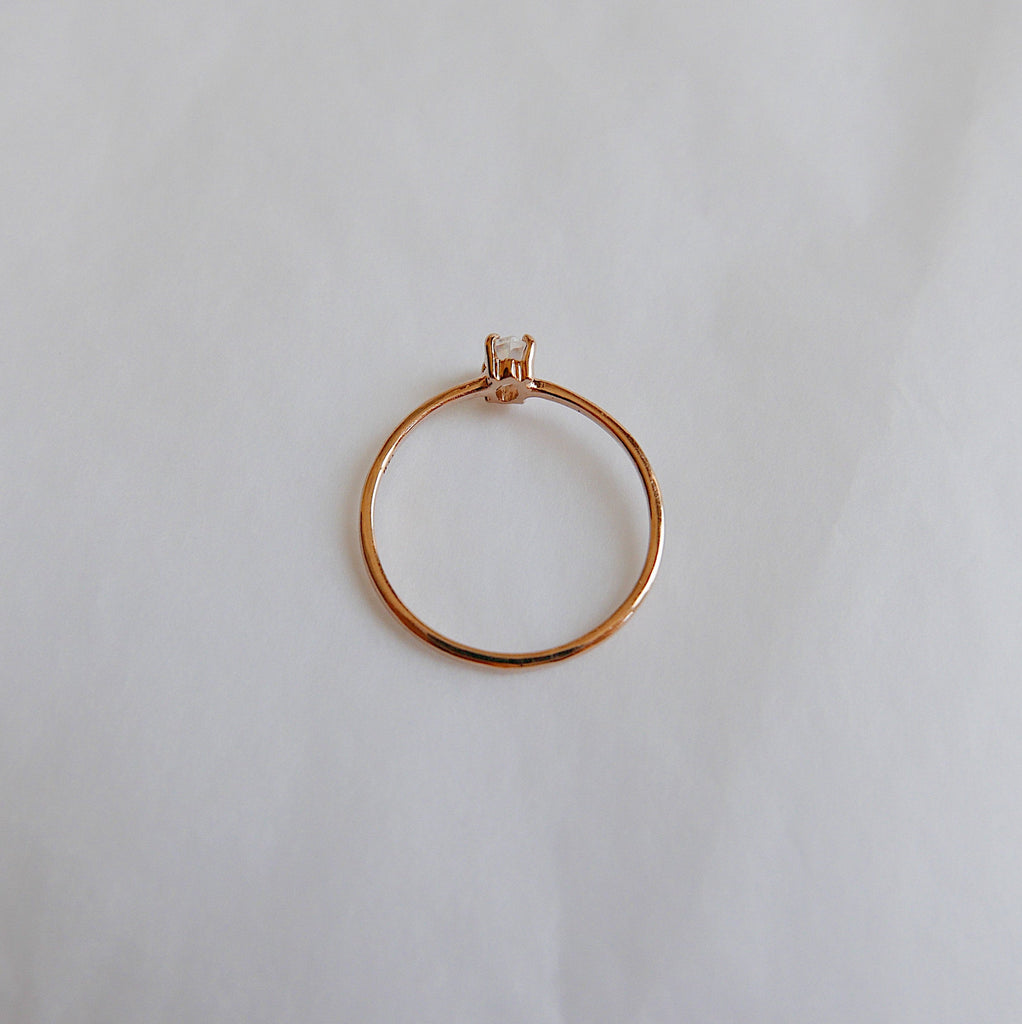 Solitaire Rings  sleek ring  Rings  moonstone ring  moonstone marquise  minimalist  mgj  mason grace jewelry  mason grace  marquise shaped ring  marquise ring  marquise moonstone  marquise cut  jewelry  glowing stone ring  fine jewelry  ethereal ring  dainty ring  blue ring  birthstone ring