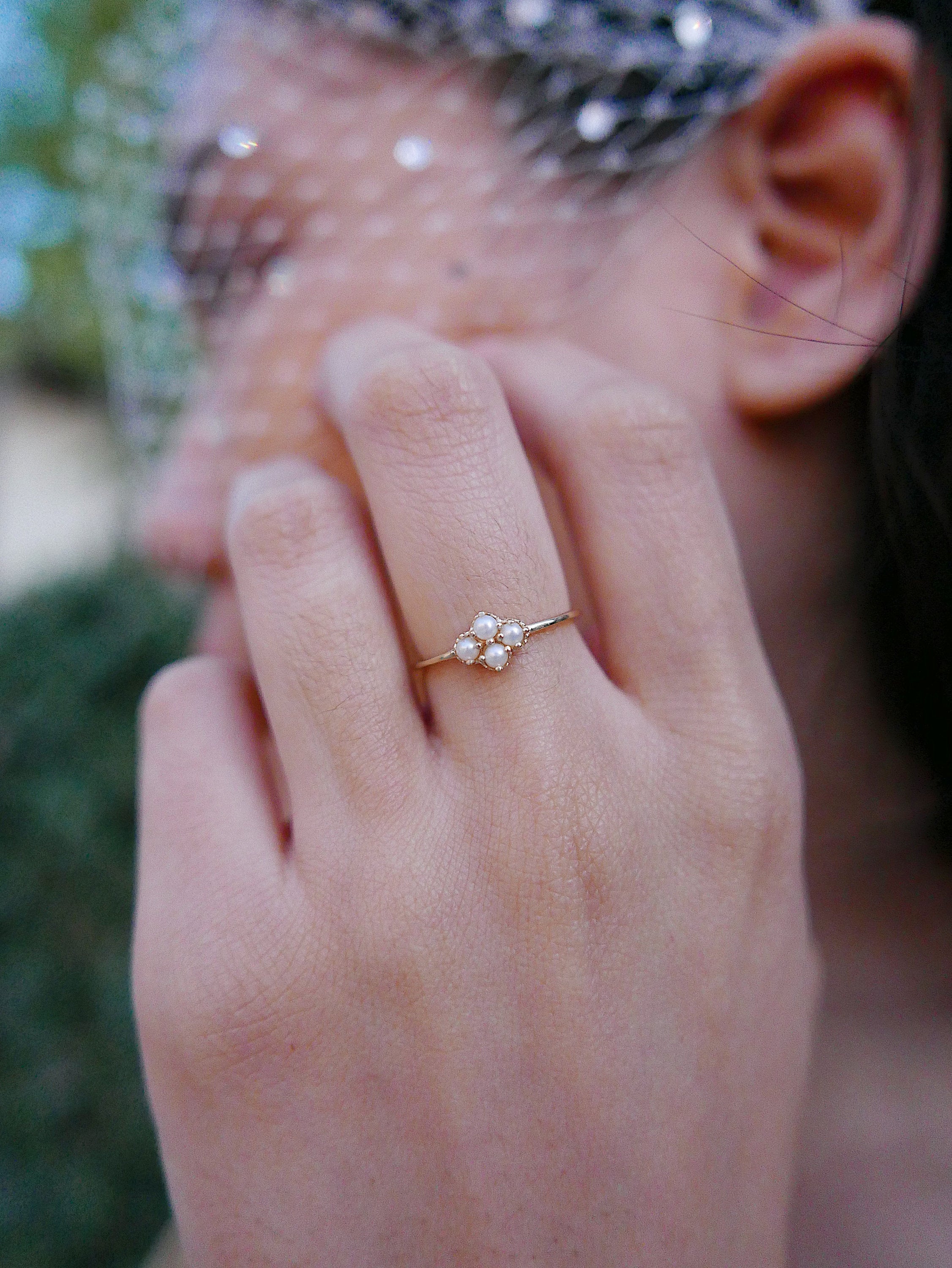 Lil Miss Lady Pearl Ring Mason Grace - Main Image