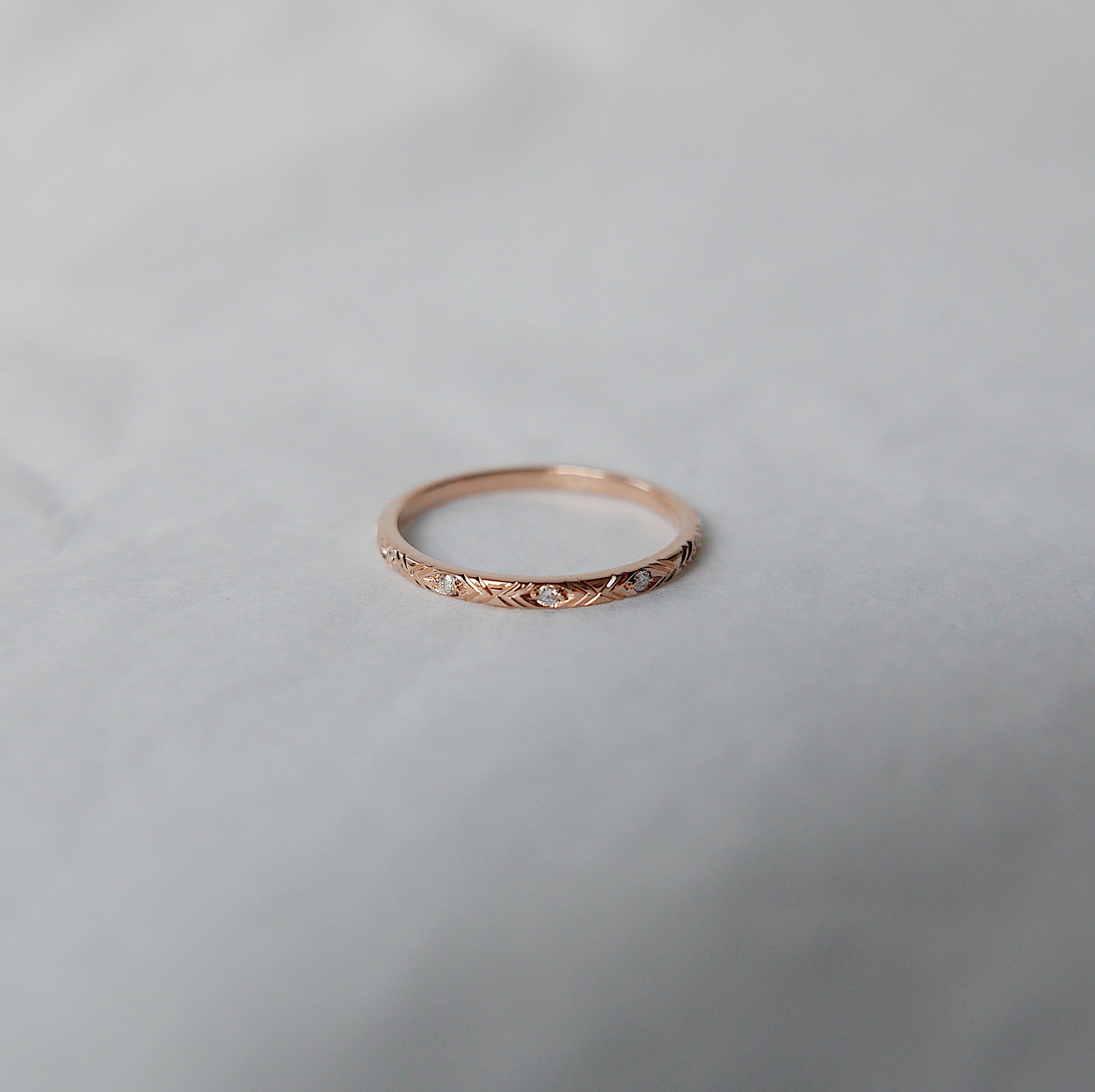 Camille Diamond Ring, Camille Black Diamond Ring, stacking band, wedding band, infinity band, gold band, diamond ring, black diamond ring