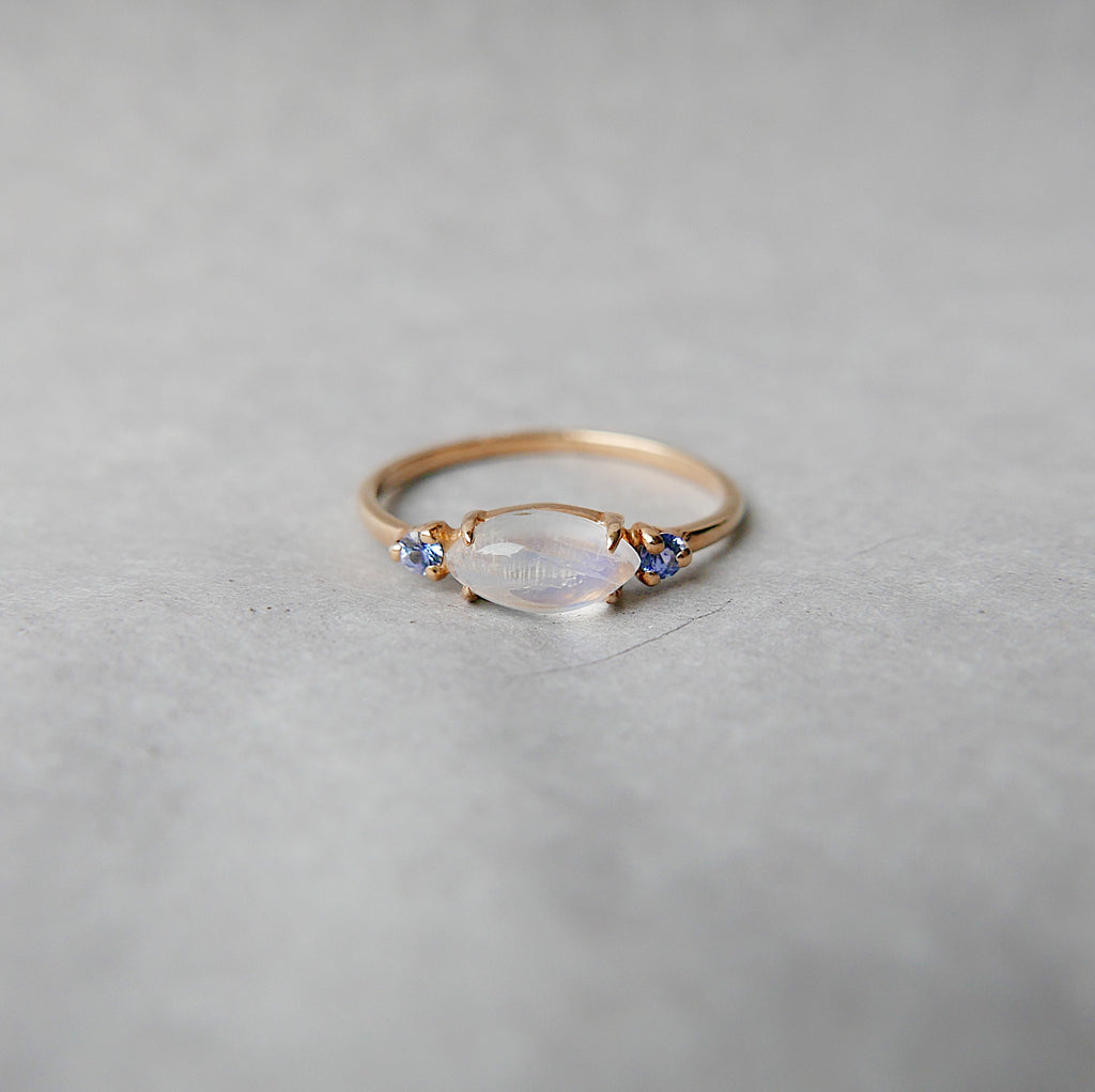 Twiggy Moonstone Ring