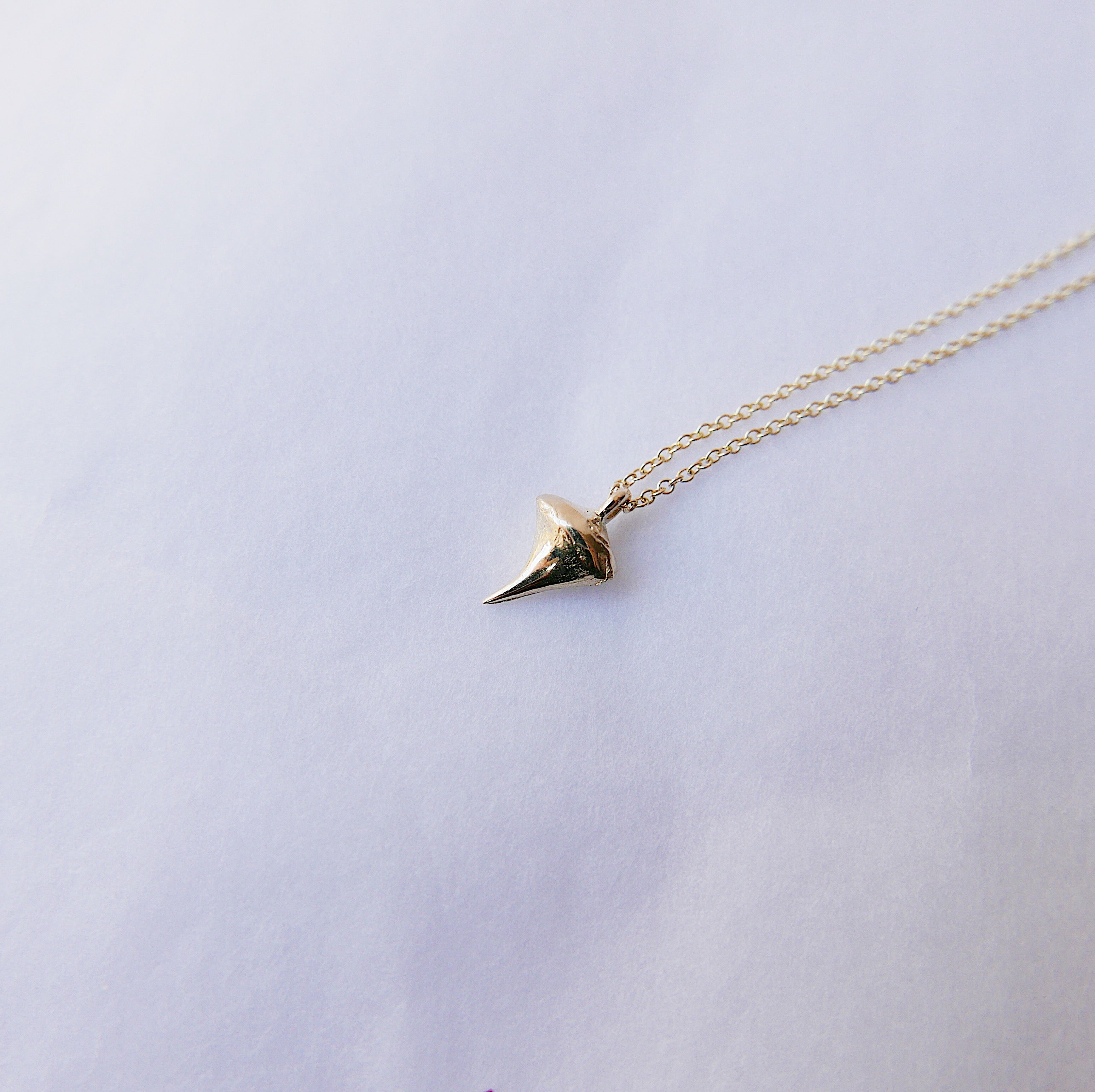 Rose Thorn Necklace, thorn necklace, rose thorn, 14k rose gold necklace, rose gold thorn necklace, rose gold rose thorn necklace